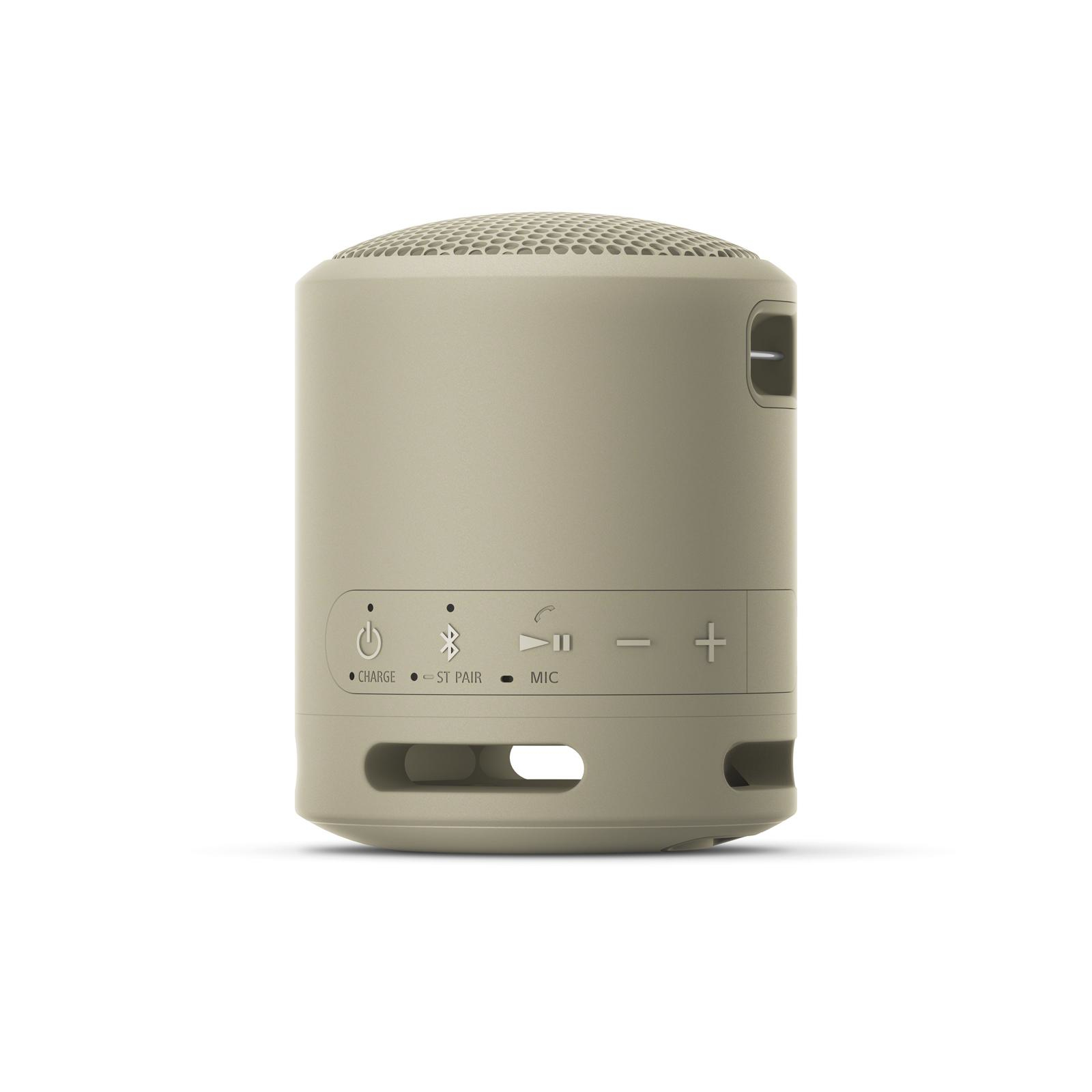 Sony SRSXB13 Stereo portable speaker Taupe 5 W