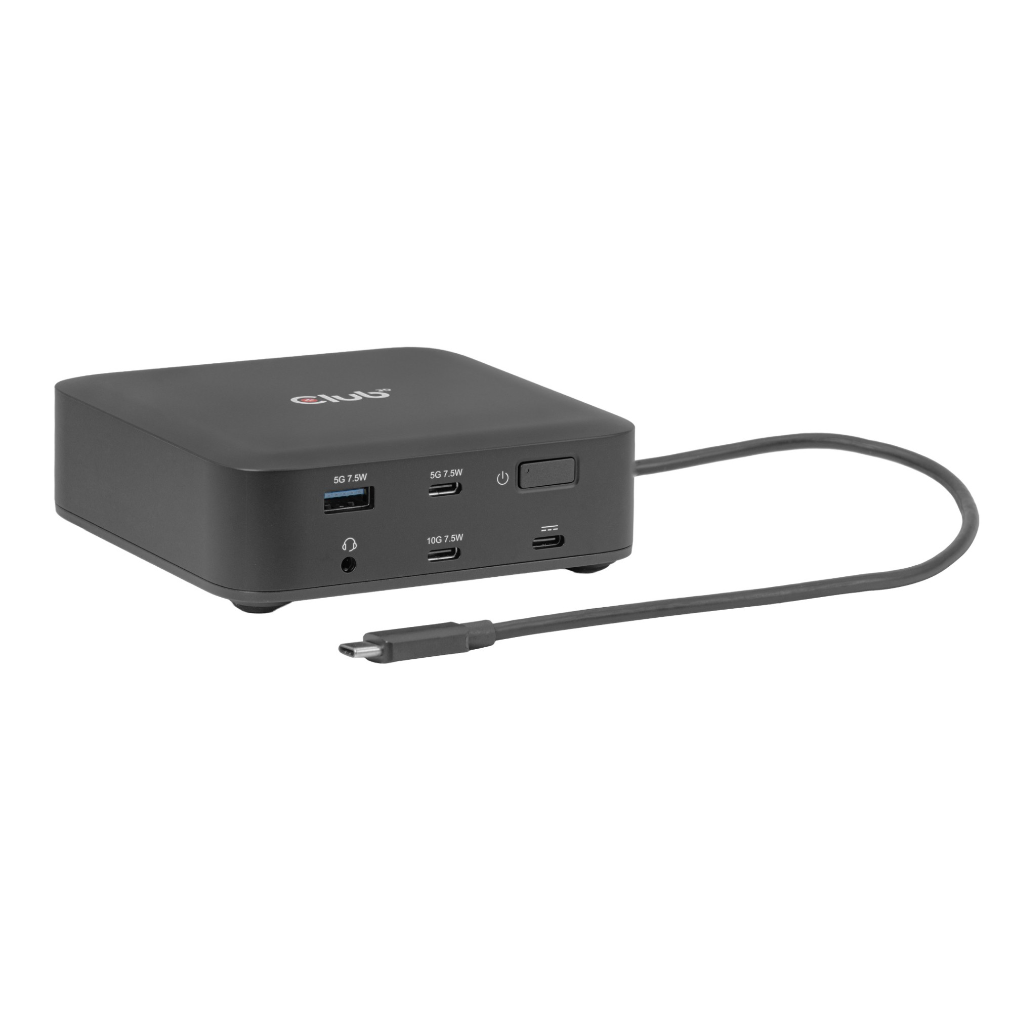 CLUB3D CSV-2542 12-1 USB-CÂ® Quad DisplayLink Docking Station 2x Display- Portâ„¢ 8K60Hz + 2x HDMIâ„¢ 4K60Hz PD3.0 100Watt Ethernet 2.5G