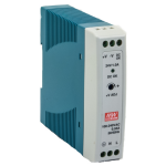 Barox PS-DIN-AC/12/20 netvoeding & inverter Binnen 20 W Blauw, Grijs