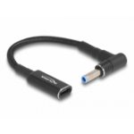 DeLOCK 60031 power cable Black 0.15 m USB C 4.5 x 3.0 mm