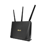ASUS RT-AC85P wireless router Dual-band (2.4 GHz / 5 GHz) Gigabit Ethernet Black