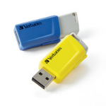 Verbatim Store ‘n’ Click USB flash drive 16 GB USB Type-A Blue,Yellow