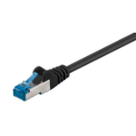 Microconnect 3m Cat6a S/FTP networking cable Black S/FTP (S-STP)