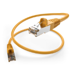 UNC PC5E-15F-YLW-SH-S networking cable Yellow 179.9" (4.57 m) Cat6