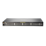 HPE Aruba 2530 48G PoE+ Managed L2 Gigabit Ethernet (10/100/1000) Power over Ethernet (PoE) 1U