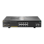 HPE Aruba Networking 2930F 8G PoE+ 2SFP+ Switch