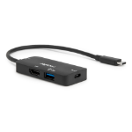 Rocstor Y10A306-B1 interface hub USB Type-C 5000 Mbit/s Black