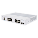 Cisco CBS350-16T-E-2G-EU network switch Managed L2/L3 Gigabit Ethernet (10/100/1000) Silver