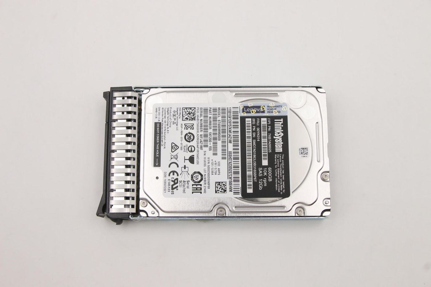 Image of Lenovo ThinkSystem 2.5" 600GB 10K SAS 12Gb Hot Swap 512n HDD **New...