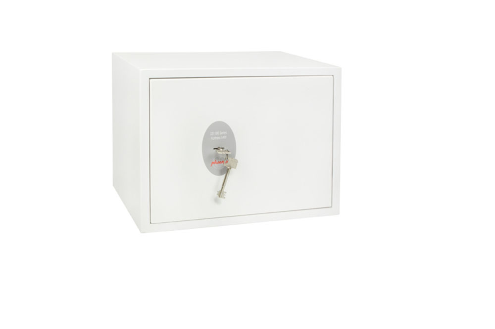 Phoenix Safe Co. Fortress SS1182K 24 L Steel White