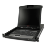 APC AP5808 rack console 17" Black