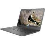 HP Chromebook 14A G5 A4-9120C 35.6 cm (14") Touchscreen Full HD AMD A4 4 GB DDR4-SDRAM 32 GB eMMC Wi-Fi 5 (802.11ac) ChromeOS Grey
