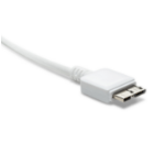GRATEQ 85051 USB-kablar 1,5 m Micro-USB B USB C Vit