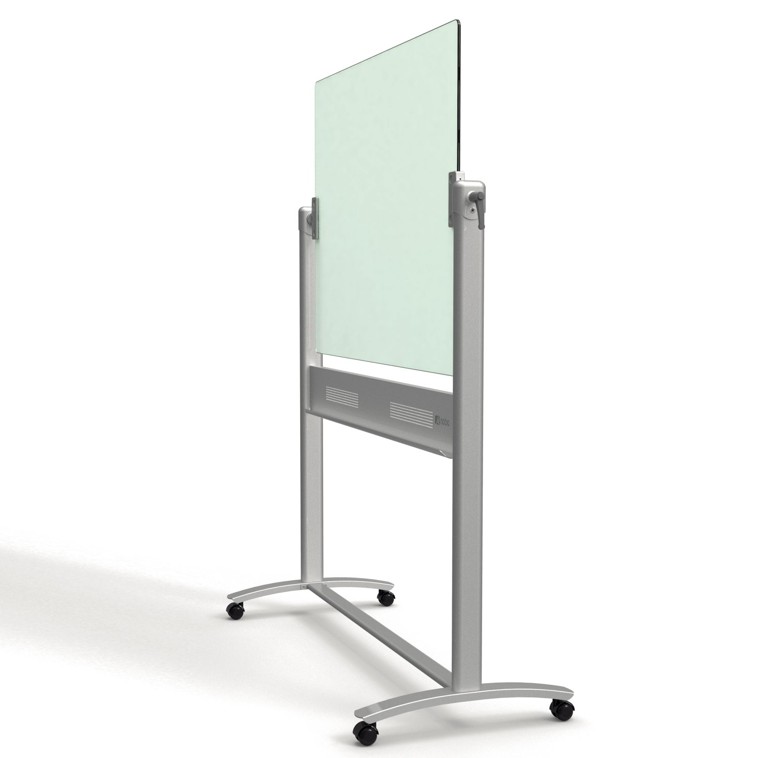 Nobo Diamond Glass Magnetic Mobile Board 1200x900mm
