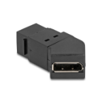 DeLOCK 67154 tussenstuk voor kabels Mini DisplayPort DisplayPort Zwart