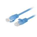 Lanberg PCU6-20CC-0100-B networking cable Blue 1 m Cat6 U/UTP (UTP)