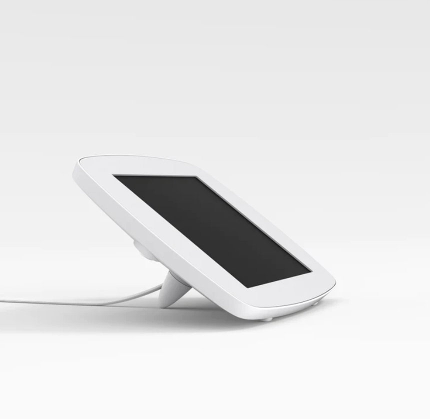 Bouncepad Lounge with Reinforced USB Cable | Samsung Tab A9 Plus 11.0 (2023) | White | Exposed Front Camera and Home Button