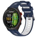 Garmin EU Product - Approach S70 47mm Silicone Watch Band - Blue / White