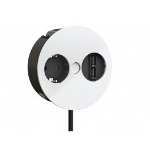 Bachmann Twist power extension 2 m 1 AC outlet(s) Indoor Black, White