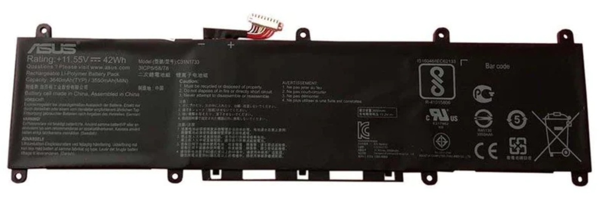 Image of ASUS 0B200-02970000 notebook spare part Battery
