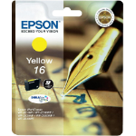 Epson C13T16244010/16 Ink cartridge yellow, 165 pages 3.1ml for Epson WF 2010/2660/2750
