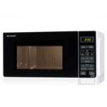 Sharp 20L Freestanding Solo Digital Microwave Oven - White