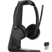 EPOS On-ear Bluetooth® headset with industry-leading voice pickup and hybrid adaptive ANC.