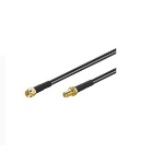 Microconnect 51677 coaxial cable 3 m Black