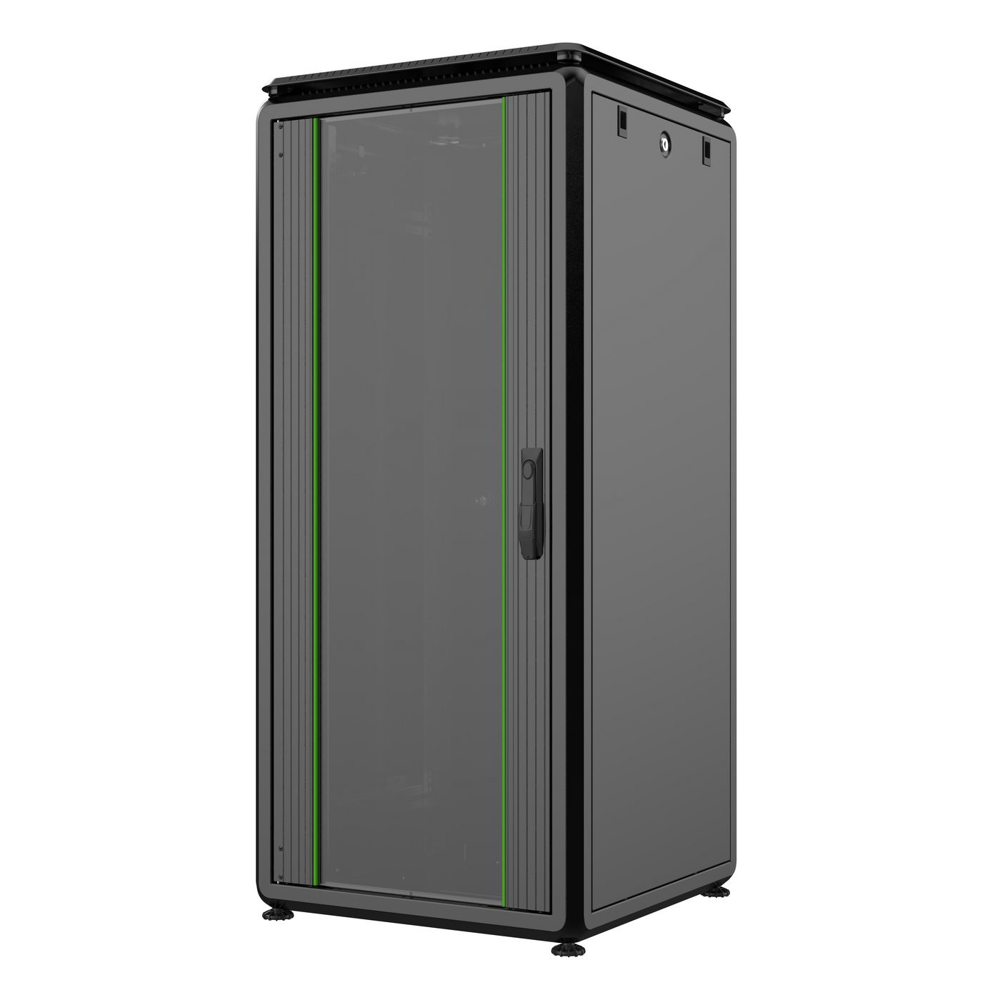 Image of Lanview RDL26U66BL rack cabinet 26U Freestanding rack Black