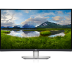 DELL S Series S3221QSA computer monitor 80 cm (31.5") 3840 x 2160 Pixels 4K Ultra HD LCD Zwart, Zilver