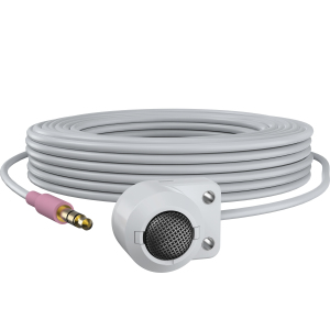 Image of Axis 01560-001 microphone White Security camera microphone