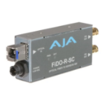 AJA FiDO-R-SC-R0: SC Fiber to 3G-SDI Receiver