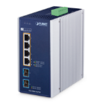 PLANET IGS-1000-4UP2X network switch 2.5G Ethernet (100/1000/2500) Power over Ethernet (PoE) Aluminium, Blue
