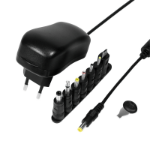 LogiLink PA0161 power adapter/inverter Indoor 24 W Black