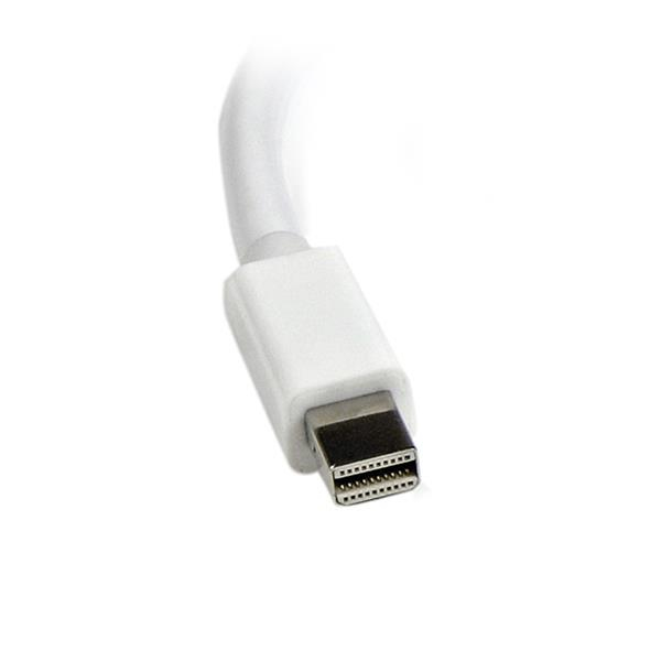 StarTech.com Mini DisplayPort to VGA Video Adapter Converter - White