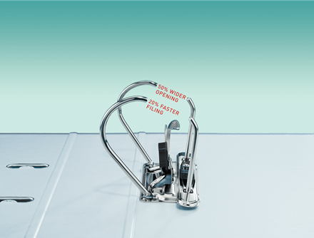 Leitz Lever Arch File 180° PP A4/80 mm