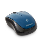 Verbatim 70239 mouse Ambidextrous Bluetooth Blue LED 1600 DPI