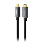 mBeat Tough Link 1m USB 4.0 USB-C Cable - Space Grey Video Resolution: Maximum 8K/60Hz