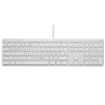 LMP 17598 keyboard Office USB QWERTY Swedish Silver