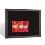 Bi-Office MEMOBOARD 600X900MM BLK FRM