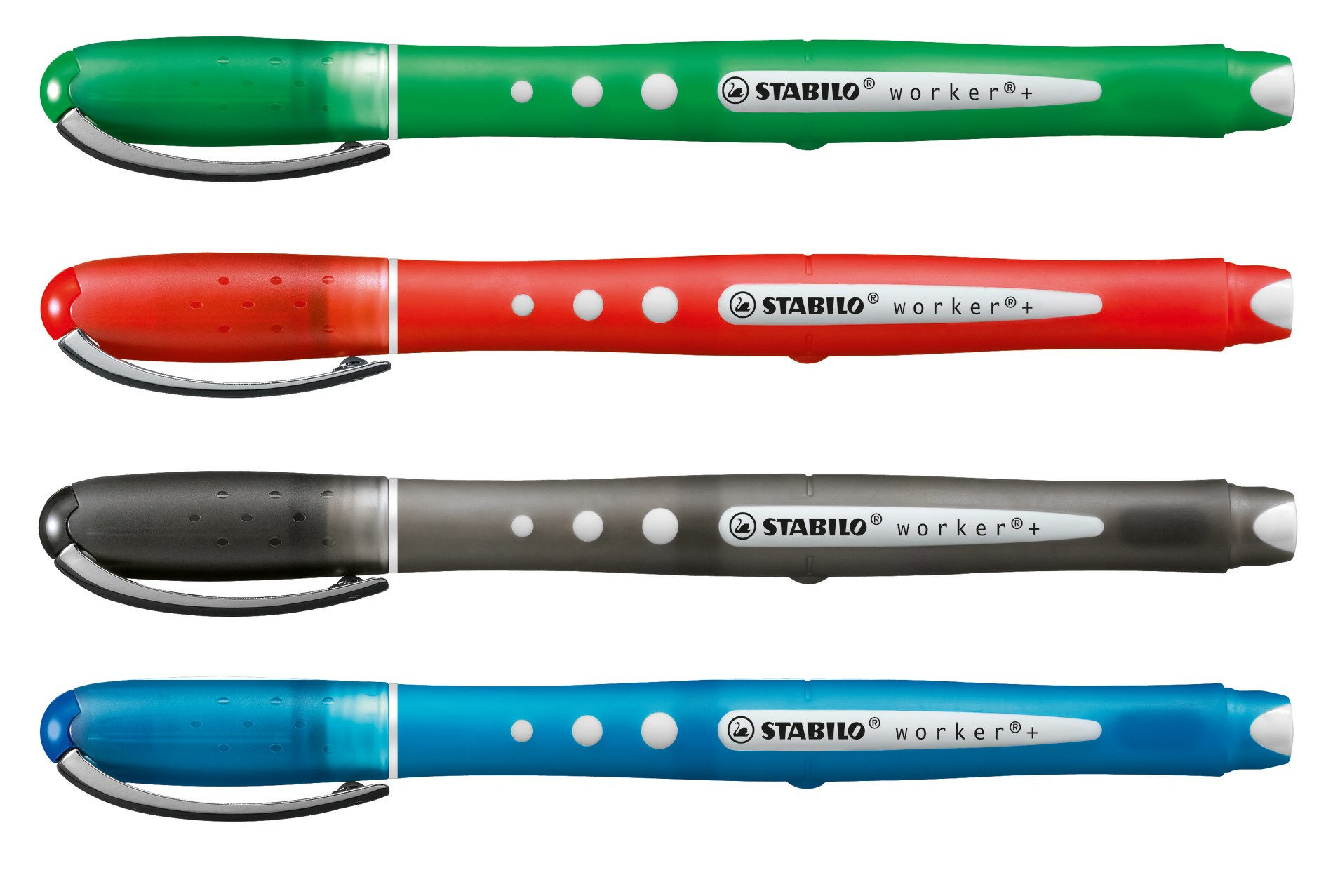 STABILO worker+ colorful Stick pen Blue 1 pc(s)