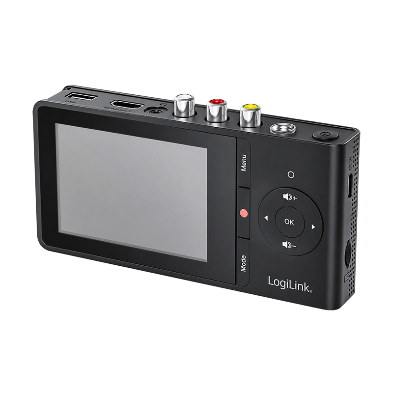 LogiLink HDMI video capture box. 720p. w/ display. portable