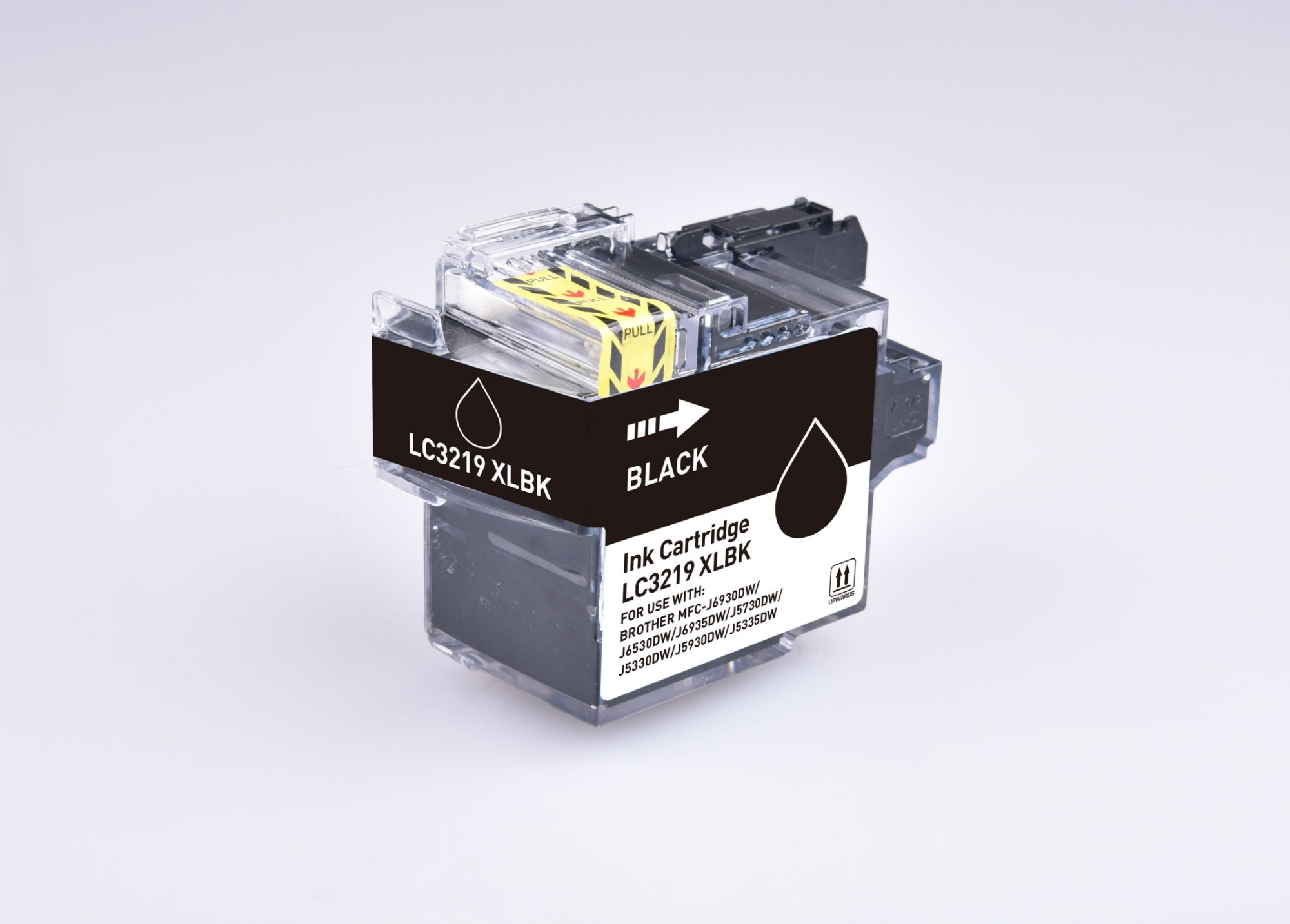 G+G Replacement for Comp Brother LC3219XLBK Black Hi Cap Ink Ctg 68ml Ink 3000 Pages