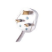 DP Building Systems 27-4030 power extension 3 m 4 AC outlet(s) Indoor White