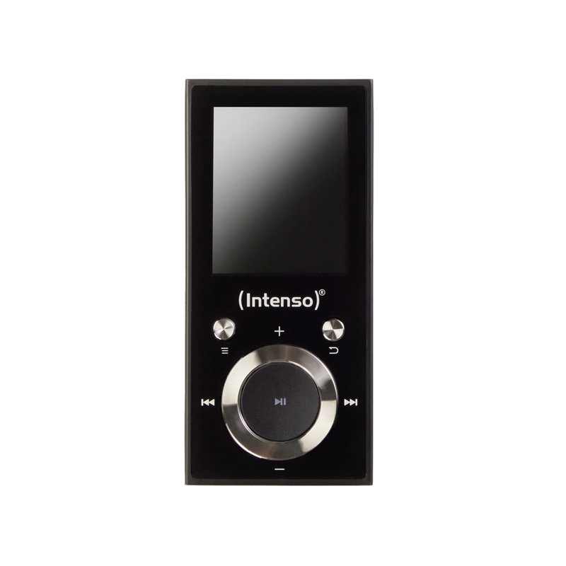 Intenso Video Scooter BT MP3 Player 64 GB â€“ Bluetooth 5.0, 1.8" LCD Display, USB-C, microSD Card Reader, 18 hrs Battery Life, Music & Video Player, Black