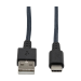 Tripp Lite U038-006-GY-MAX USB cable USB 2.0 70.9" (1.8 m) USB A USB C 0.48 Gbit/s Gray
