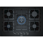 Siemens EP7A6QB90 hob Black Built-in Gas 5 zone(s)