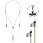 Intenso Handykette als Lade- + Datenkabel USB-C bis 1,65m beige USB-kabel USB C