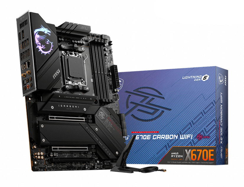 Image of MSI MPG X670E CARBON WIFI AMD X670 Socket AM5 ATX