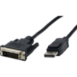 VisionTek 900823 video cable adapter 1.5 m DVI DisplayPort Black